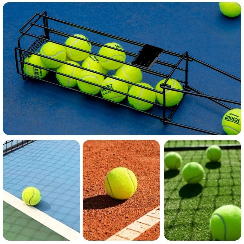 Portable Tennis Ball Picker Fast Pressurizing-down Style